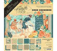 Graphic 45 Collector's Edition Pack 12"X12"-Cafe Parisian