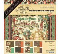 Graphic 45 Collector's Edition Pack 12"X12"-Enchanted Forest