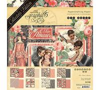 Graphic 45 Collector's Edition Pack 12"X12"-Mon Amor