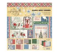Graphic 45 - Deck The Halls 8" x 8" Collection Pack