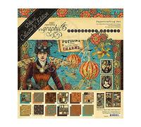 Graphic 45 Deluxe Collector's Edition Pack 12"X12"-Steampunk Spells