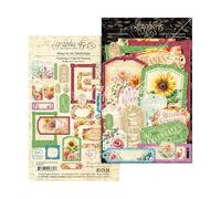Graphic 45 Die-Cut Assortment-Tags & Frames, Season To Celebrate