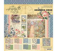 Graphic 45 Double-Sided Paper Pad 8"X8" 24/Pkg-Cottage Life