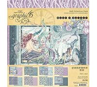 Graphic 45 Double-Sided Paper Pad 8"X8" 24/Pkg-Make A Splash