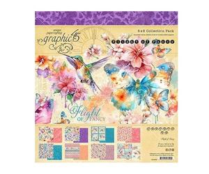 Graphic 45 Flight of Fancy 8x8 Inch Collection Pack
