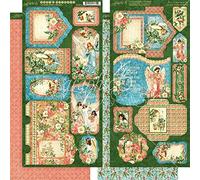GRAPHIC 45 Joy to The DIE-CUTS TAG/Pocket, Multi, One Size