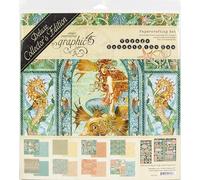 Graphic 45 Nature Sketchbook 12x12 Paper Pad, Multicoloured