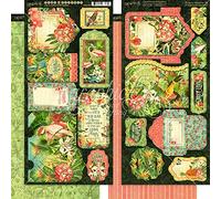 Graphic 45 Tags & Pockets, Paper, Multi-Colour, Medium