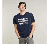G-STAR Men's Graphic 8 T-Shirt, Blue (sartho blue D14143-336-6067), M
