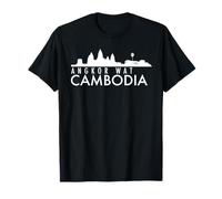 Graphic Angkor Wat Cambodia T-Shirt