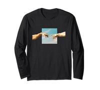 Graphic Art Unique Michelangelo The Creation of Adam PAPL064 Long Sleeve T-Shirt