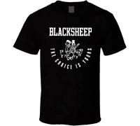 Graphic Black Sheep Music Album Rap Retno Shirt Black White Tshirt Men's Black M