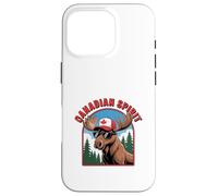Graphic: Canadian Spirit Moose Illustration Case for iPhone 16 Pro