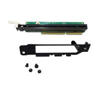 Graphic Card Adapter Board 01AJ940 Replacement for Lenovo ThinkCentre M920x M720q M920q ThinkStation P330 Tiny5 Riser Card PCIE16 with Four-Port Network Card Bracket (Adapter and Bracket)