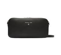 Graphic Case Smooth Calf Leather Shoulder Bag- female- Patrizia Pepe- Cross Body Bags- Black- ONE SIZE- Bags ONE SIZE