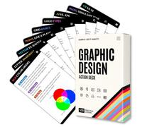 Graphic Design Reference Cards, 100 Practical Lessons on Color Theory, Typography, Layout, Branding, Grid Systems and Web Design Principles, Study Guide for Beginners, Students and Aspiring Designers