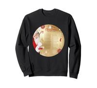 Graphic designed Christmas Bucket List Sweatshirt