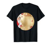 Graphic Designed Christmas Bucket List T-Shirt