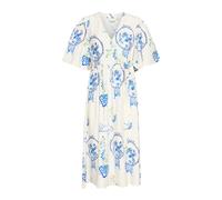 Graphic Dress Big Scale Tile Print - female - ICHI - Wrap Dresses - Multicolor - S - Dresses S