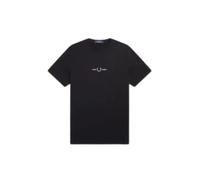 Embroidered T-shirt Fred Perry Noir L