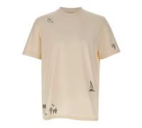 Paul Smith Mens Paul Smith Embroidered Cotton-Jersey T-Shirt White S