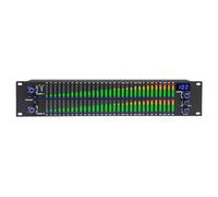 Graphic Equalizer, 31-Band Dual Stereo EQ with 10 Pre-Stored Effects and Intelligent Reduction for Stage Use
