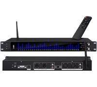 Graphic Equalizer, 31-band Spectrum Analyzer, Audio Stereo Graphic Equalizer, With Bluetooth, Volume Control, Remote Control, With Noise Reduction, For Recording Studio