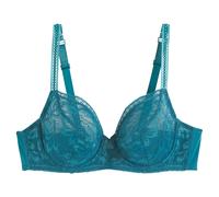 Graphic Full Cup Bra in Lace Green