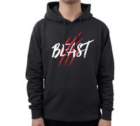 Graphic Impact Beauty and The Beast Matching Set for Him And Her Unisex Hoodie Novelty Design Gift Idea Wife Husband Girlfriend Boyfriend Love Valentines Day Couples Matching Hoodies(Black,Beast,XL)