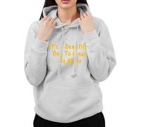 Graphic Impact Funny its a Beautiful Day To Leave Me Alone Sarcastic Mean Slogan Introvert Quote Kids Teen Adults Unisex Hoodie