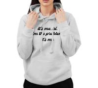 Graphic Impact I'm The Problem It's Me Slogan Hoodie Novelty Jumpers Personalised Hooded Sweater Unisex Gifts for Her or Him(M,Sports Grey)