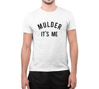 Graphic Impact Mulder’s It’s Me T Shirt in White for Women X Files Shirt T-Shirt for Mulder (White, Small)