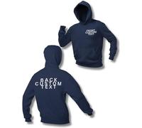 Graphic Impact Personalised Unisex Adult And Kids Your Left Breast And Back Custom Text Any Color Any Size Funny Quotes Hoodie Hooded Top (Medium - Navy)
