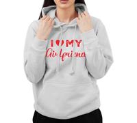 Graphic Impact Personalised Your Custom Image Unisex Hoodie Novelty Design Gift Idea For Him and Her Wife Husband Girlfriend Boyfriend Love Valentines Day Couples Matching Hoodies(Heather Grey,L)