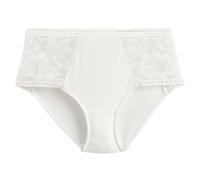 Graphic Lace Full Knickers White