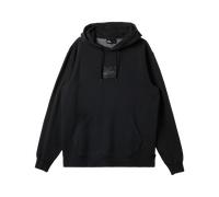 Graphic Mix Hoodie in Black