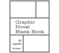 Graphic Novel Blank Book: Cream Paper Version - Blank Comic Book For Adults, Teenagers or Kids Create your own Comic Book with this Comic Book ... pages and 20 layouts. Dimensions 8.5 x 11 in.