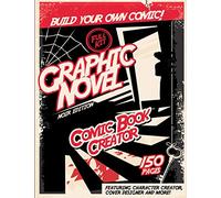 Graphic Novel Creator: Make Adult Comics With Cover Designer, Character Creator & Blank Comic Book Pages
