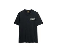 Graphic oversized T-shirt Superdry B-movie Noir L