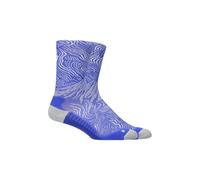 Asics - Fujitrail Graphic Crew Sock - Running socks size 8,5-11, purple