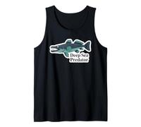 Graphic Predator Fish Ocean Hunter Marine Ancient Monster Tank Top