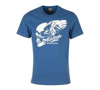 Graphic-Print T-Shirt- male- Barbour- T-Shirts- Blue- 2XL- Tops 2XL