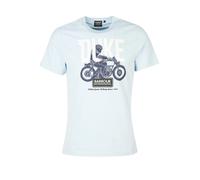 Graphic-Print T-Shirt- male- Barbour- T-Shirts- Blue- L- Tops L