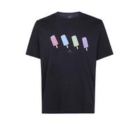 Graphic Print T-Shirt - male - Paul Smith - T-Shirts - Black - 2XL - Tops 2XL