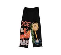 Graphic-print Track Trousers - male - PDF - Wide Trousers - Black - M - Trousers M