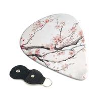 Graphic Printed Guitar Picks 6 Pcs Guitar Plectrum Acoustic Electric Guitar Pick For Bass Electric Acoustic Guitars Ukulele Thin Medium Thick Set 0.46mm