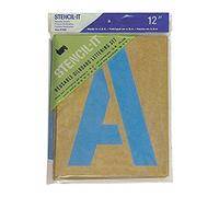 Graphic Products Plastic Stencil-It Reusable Lettering Set-12-inch
