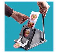 Graphic Punch Die Cutter Paper Graphic Punch Die Multi Sheets Stack Cutter Button,Powerful Performance(75mm)