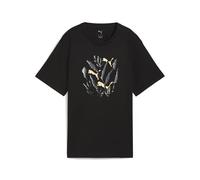 Graphic Relaxed Leaf Tee Puma Black