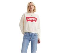 Levi's Women's Graphic Signature Whites, Crew Wonky Bw Cloud, M